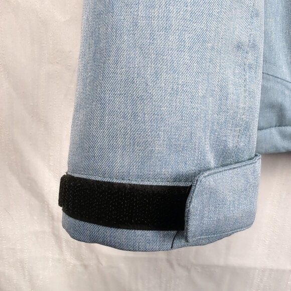 Little Donkey Andy Blue Ski Jacket with Removable Hood - Picture 6 of 10